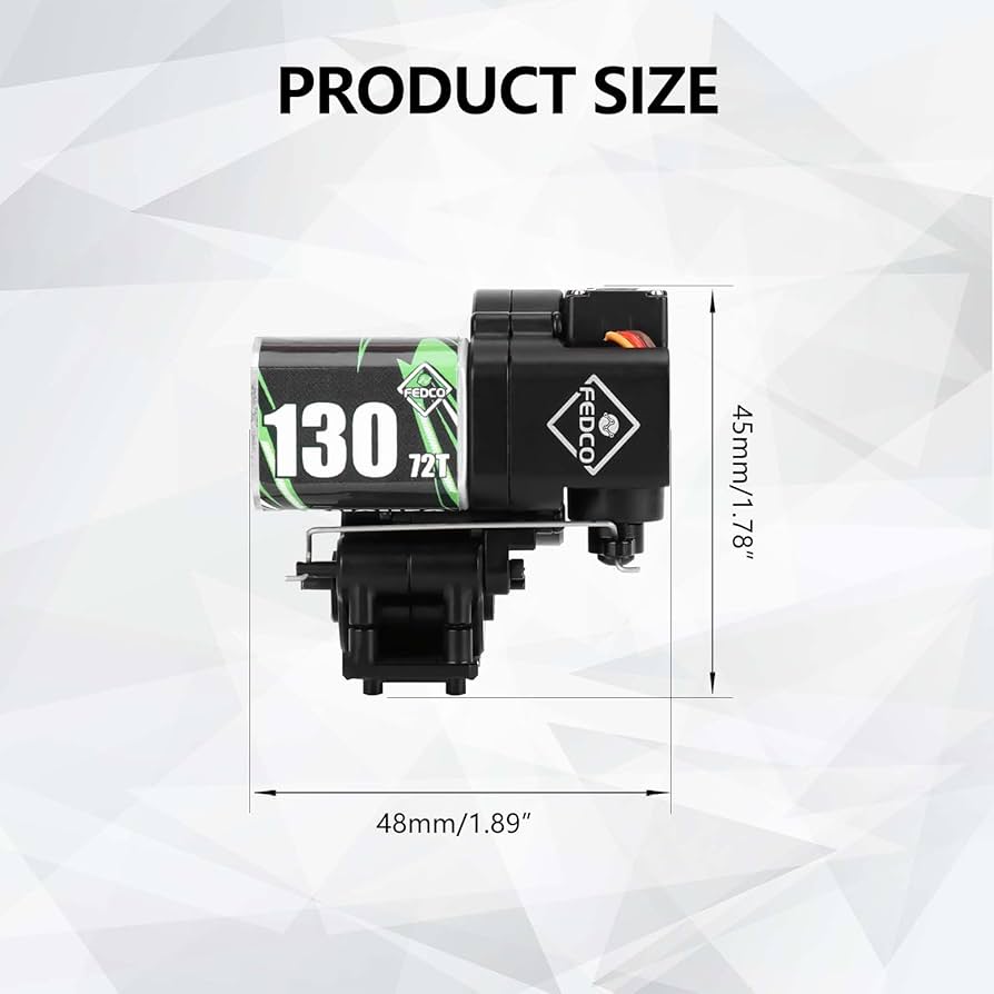 C51MicroAce【♯024】 Powerhobby 30A Micro Brushed ESC for Winch Control / 1/24